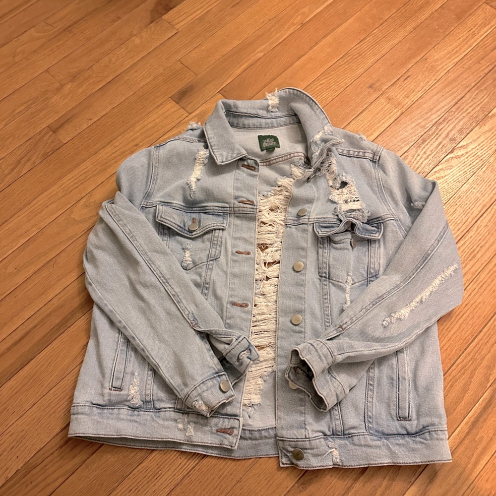 Wild Fable Denim Destroyed Jacket